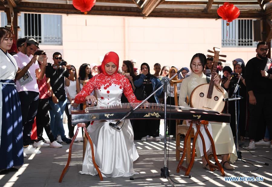 EGYPT-CAIRO-NATIONAL MUSEUM-CONFUCIUS INSTITUTE-CHINESE CULTURE DAY
