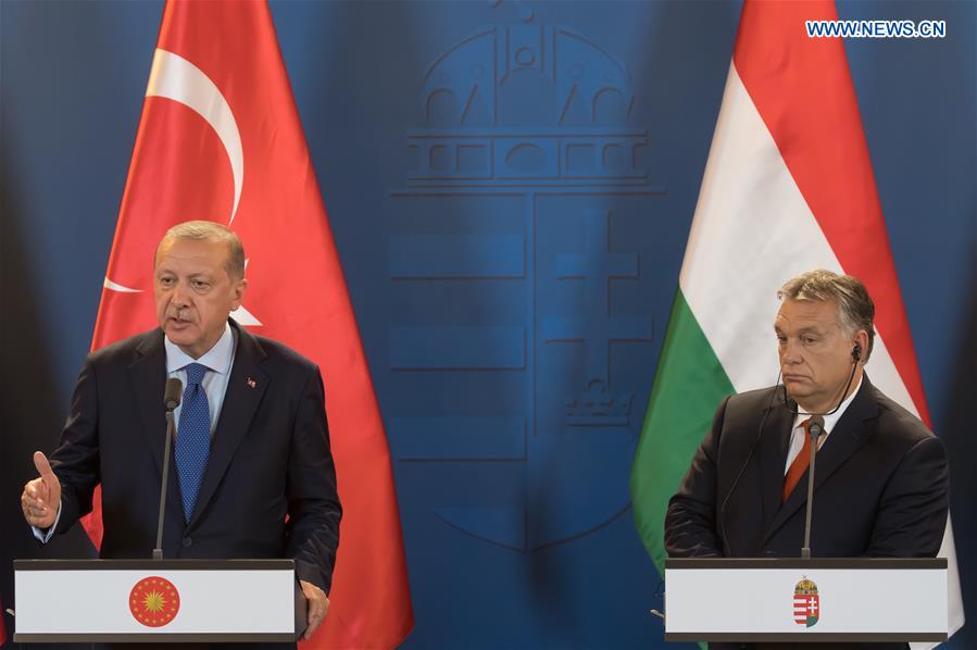 HUNGARY-BUDAPEST-TURKISH PRESIDENT-VISIT