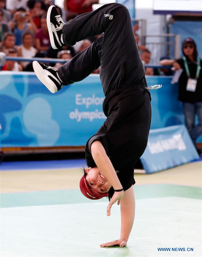 (SP)ARGENTINA-BUENOS AIRES-SUMMER YOUTH OLYMPIC GAMES-BREAKING-B-GIRLS