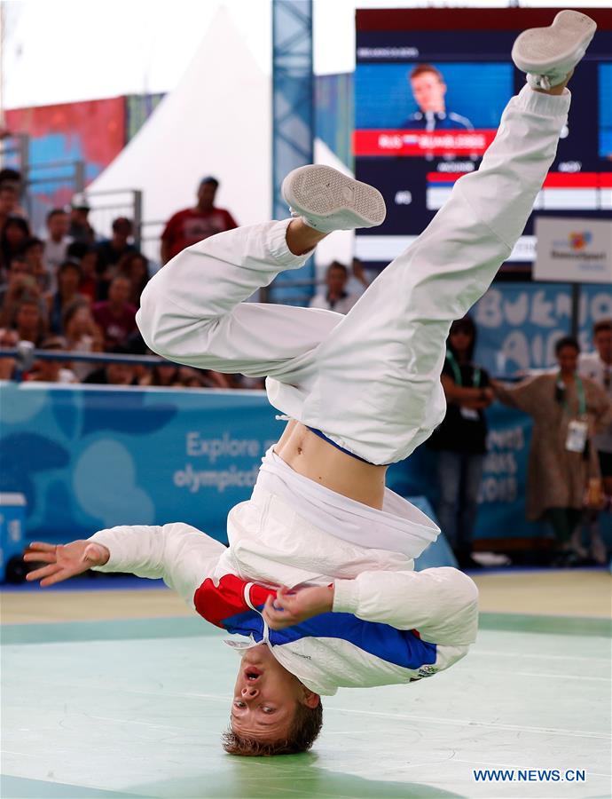 (SP)ARGENTINA-BUENOS AIRES-SUMMER YOUTH OLYMPIC GAMES-BREAKING-B-BOYS