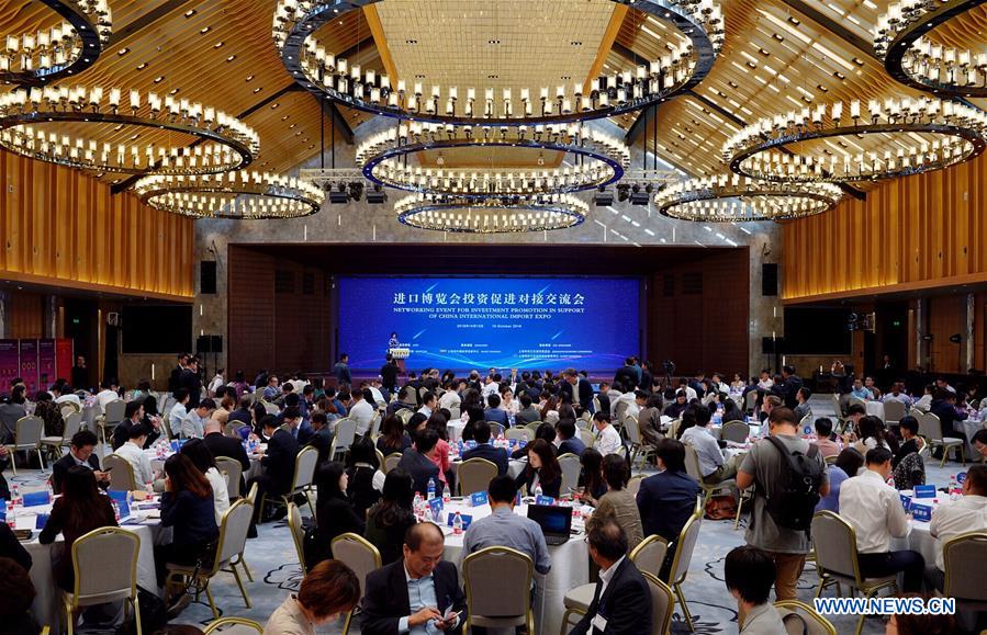 CHINA-SHANGHAI-IMPORT EXPO-NETWORKING EVENT (CN)