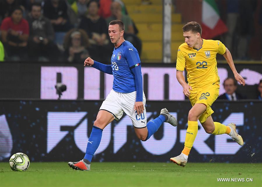 (SP)ITALY-GENOVA-SOCCER-FRIENDLY MATCH-ITALY VS UKRAINE