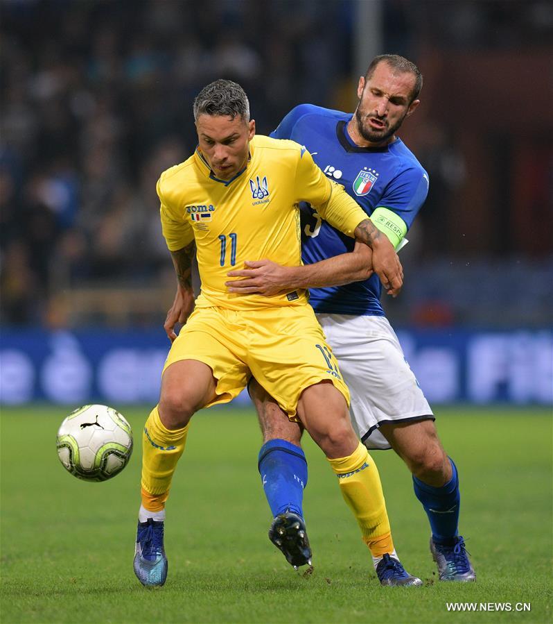 (SP)ITALY-GENOVA-SOCCER-FRIENDLY MATCH-ITALY VS UKRAINE