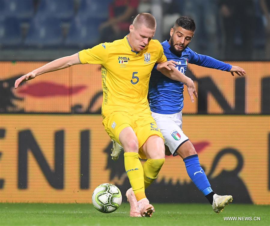 (SP)ITALY-GENOVA-SOCCER-FRIENDLY MATCH-ITALY VS UKRAINE
