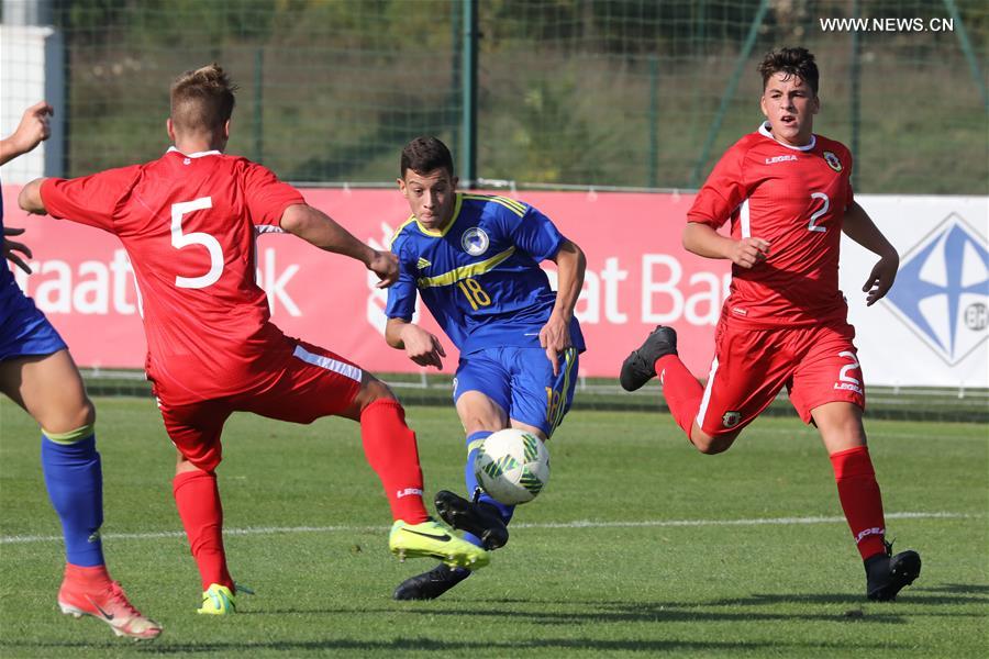 (SP)BOSNIA AND HERZEGOVINA-ZENICA-FOOTBALL-UEFA U17 EURO-QUALIFIERS