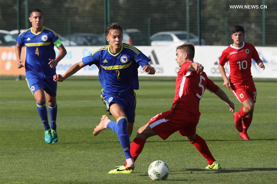 (SP)BOSNIA AND HERZEGOVINA-ZENICA-FOOTBALL-UEFA U17 EURO-QUALIFIERS