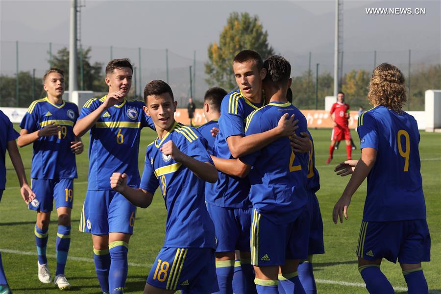 (SP)BOSNIA AND HERZEGOVINA-ZENICA-FOOTBALL-UEFA U17 EURO-QUALIFIERS