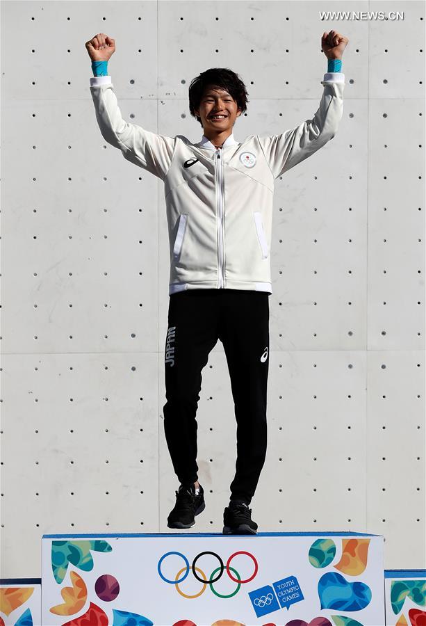 (SP)ARGENTINA-BUENOS AIRES-SUMMER YOUTH OLYMPIC GAMES-SPORT CLIMBING