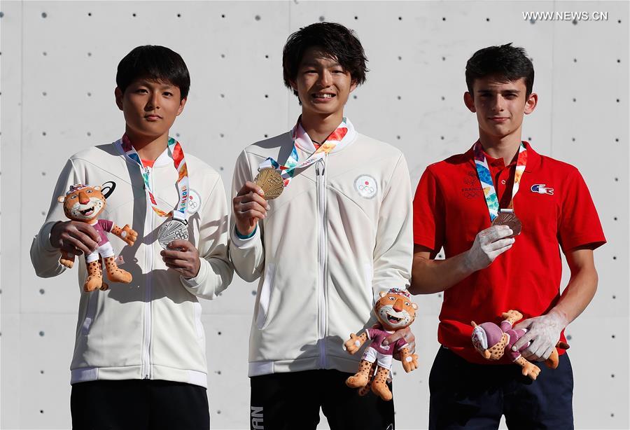 (SP)ARGENTINA-BUENOS AIRES-SUMMER YOUTH OLYMPIC GAMES-SPORT CLIMBING
