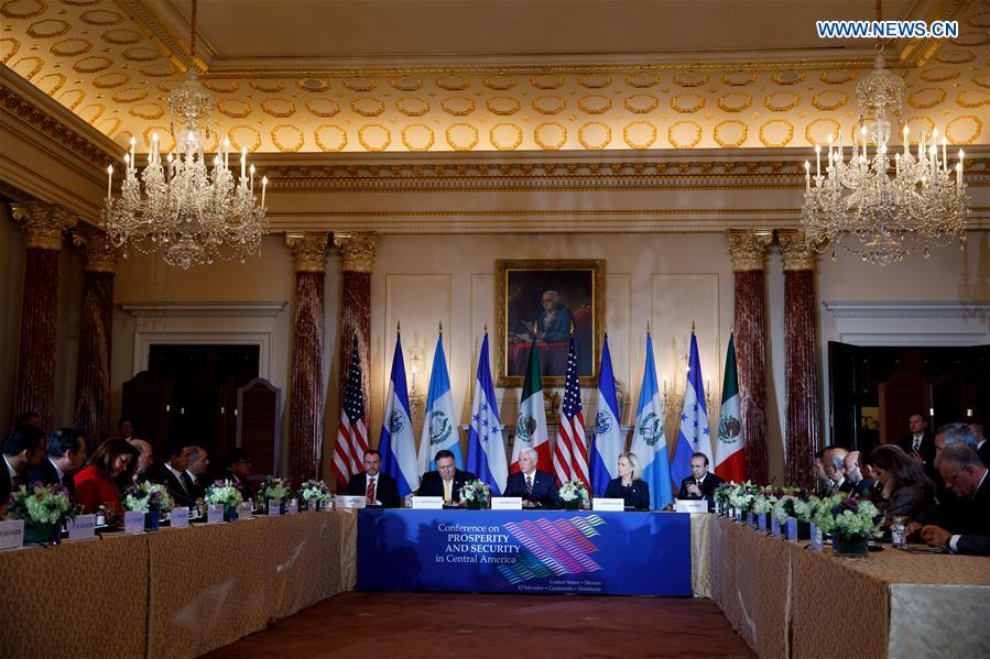 U.S.-WASHINGTON D.C.-CONFERENCE-PROSPERITY AND SECURITY IN CENTRAL AMERICA