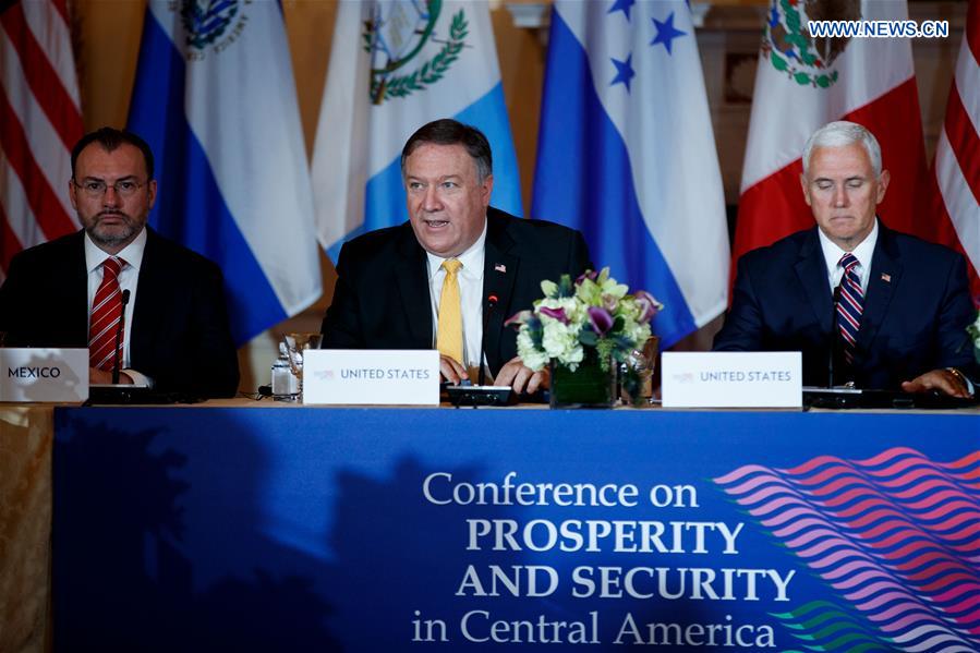 U.S.-WASHINGTON D.C.-CONFERENCE-PROSPERITY AND SECURITY IN CENTRAL AMERICA