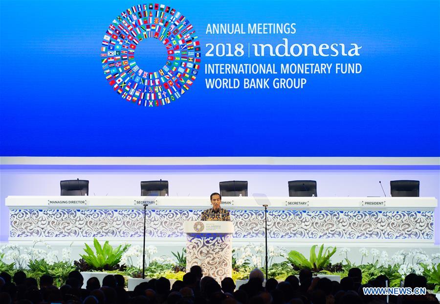INDONESIA-BALI-JOKO WIDODO-IMF