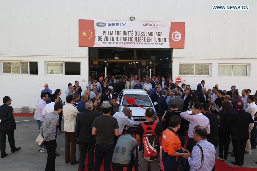 TUNISIA-SOUSSE-CHINA-GEELY-ASSEMBLED CAR
