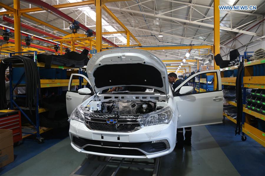 TUNISIA-SOUSSE-CHINA-GEELY-ASSEMBLED CAR