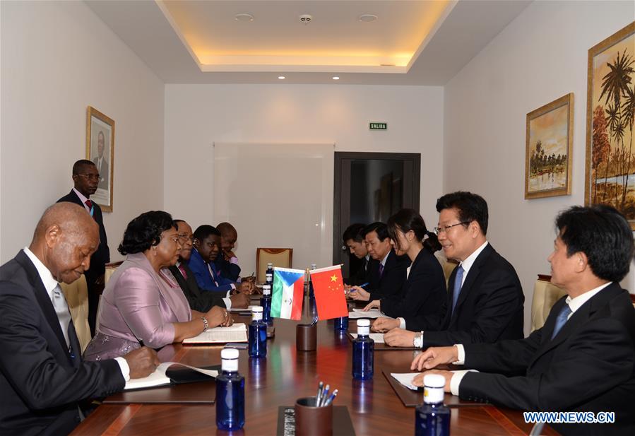 EQUATORIAL GUINEA-MALABO-CHINA-SPECIAL ENVOY-VISIT