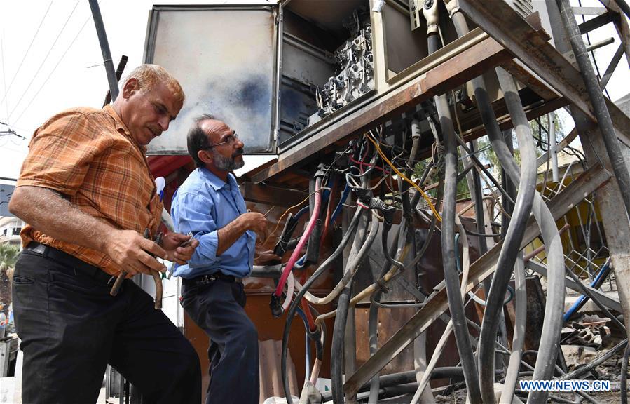 SYRIA-DAMASCUS-LIFE WITH ELECTRICITY-RETURN