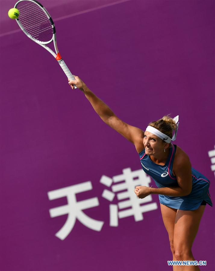 (SP)CHINA-TIANJIN-TENNIS-WTA-TIANJIN OPEN-SINGLES (CN)