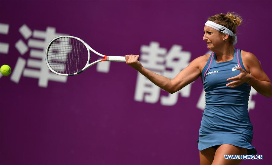 (SP)CHINA-TIANJIN-TENNIS-WTA-TIANJIN OPEN-SINGLES (CN)