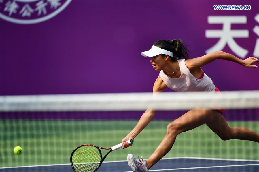 (SP)CHINA-TIANJIN-TENNIS-WTA-TIANJIN OPEN-SINGLES (CN)
