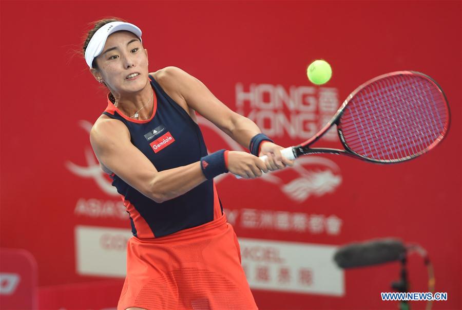 (SP)CHINA-HONG KONG-TENNIS-WTA-SEMIFINAL
