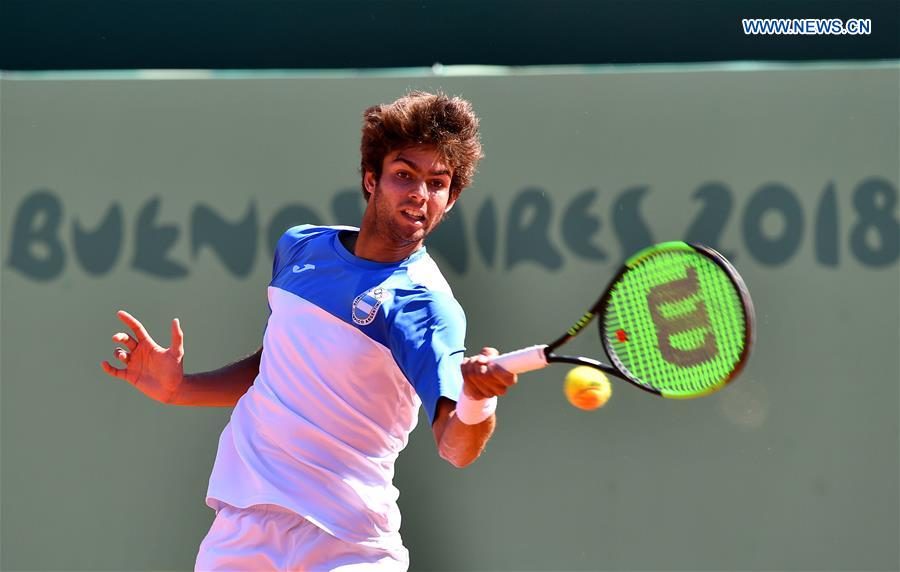 (SP)ARGENTINA-BUENOS AIRES-SUMMER YOUTH OLYMPIC GAMES-TENNIS-MEN'S SINGLES