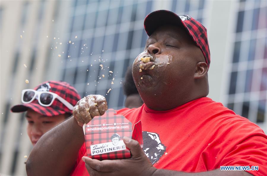 CANADA-TORONTO-WORLD POUTINE EATING CHAMPIONSHIP