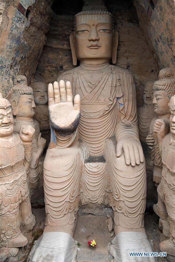 CHINA-GANSU-WUWEI-TIANTI MOUNTAIN GROTTO (CN)