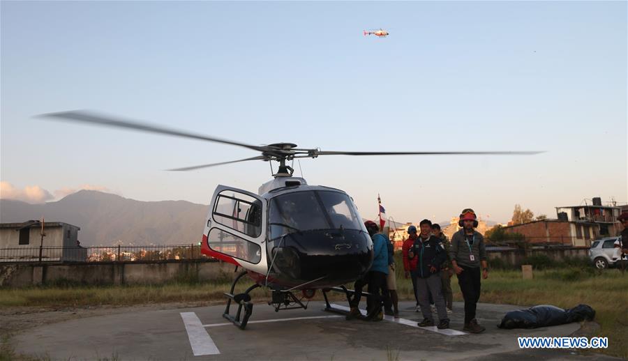 NEPAL-KATHMANDU-MOUNTAIN GURJA-AVALANCHE