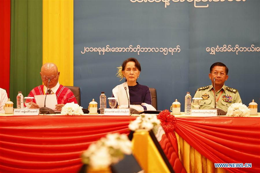 MYANMAR-NAY PYI TAW-TRILATERAL PEACE TALKS