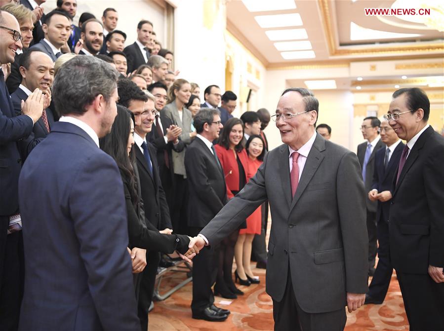 CHINA-BEIJING-WANG QISHAN-FRANCE-MEETING (CN)