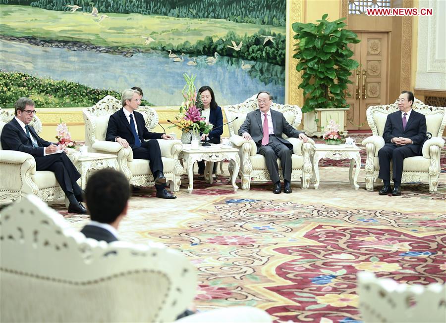 CHINA-BEIJING-WANG QISHAN-FRANCE-MEETING (CN)