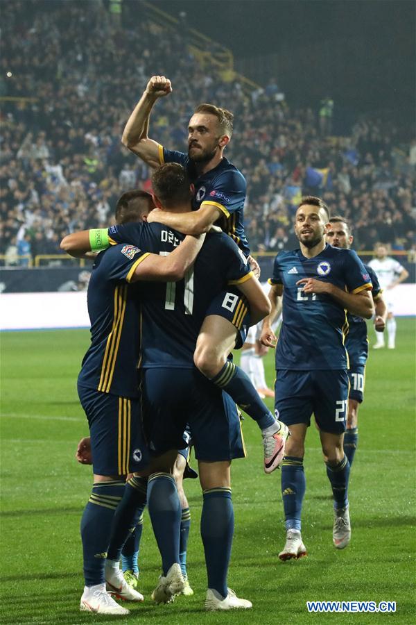 (SP)BOSNIA AND HERZEGOVINA-SARAJEVO-FOOTBALL-UEFA NATIONS LEAGUE-BOSNIA AND HERZEGOVINA VS NORTHERN IRELAND