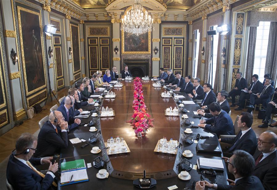 THE NETHERLANDS-THE HAGUE-CHINA-LI KEQIANG-DUTCH PM-TALKS