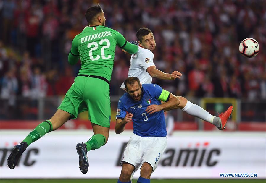 (SP)POLAND-CHORZOW-SOCCER-UEFA NATIONS LEAGUE-POLAND VS ITALY