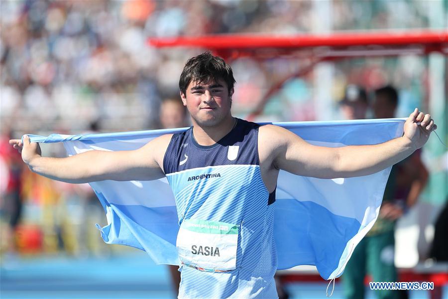 (SP)ARGENTINA-BUENOS AIRES-SUMMER YOUTH OLYMPIC GAMES-ATHLETICS-SHOT PUT