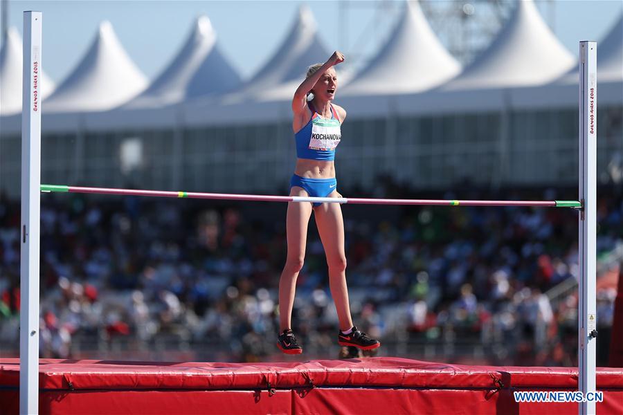 (SP)ARGENTINA-BUENOS AIRES-SUMMER YOUTH OLYMPIC GAMES-ATHLETICS-HIGH JUMP