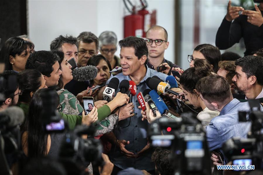 BRAZIL-SAO PAULO-PRESIDENTIAL ELECTION-SECOND ROUND-PREPARATION