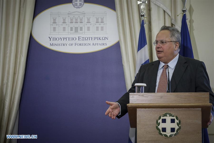 GREECE-ATHENS-FOREIGN MINISTER-RESIGNATION