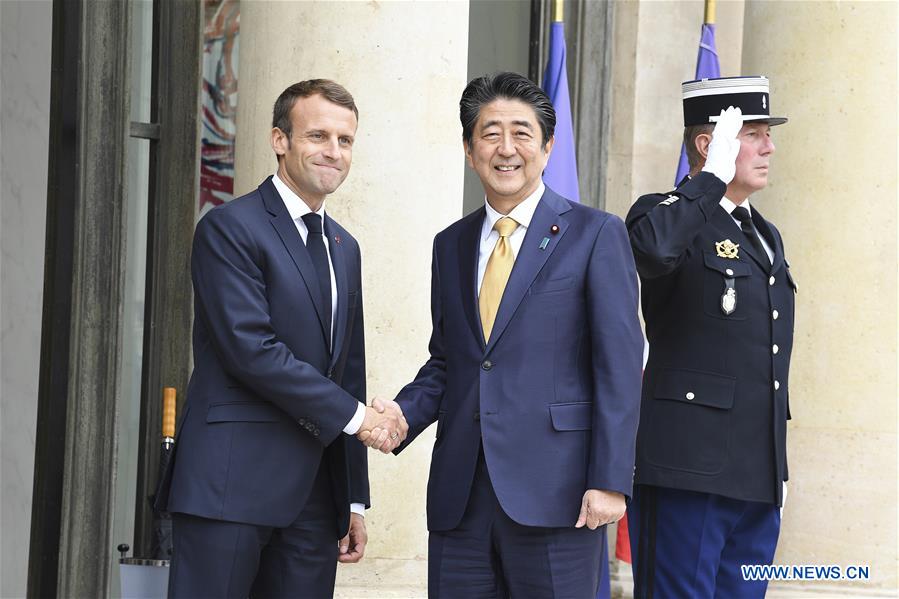 FRANCE-PARIS-JAPAN'S PM-VISIT
