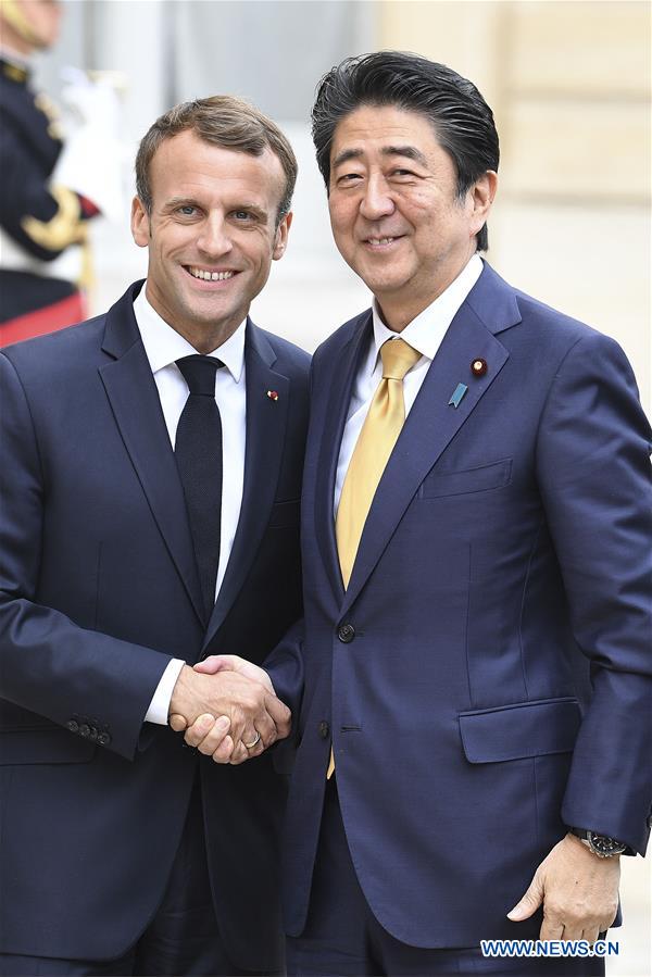 FRANCE-PARIS-JAPAN'S PM-VISIT