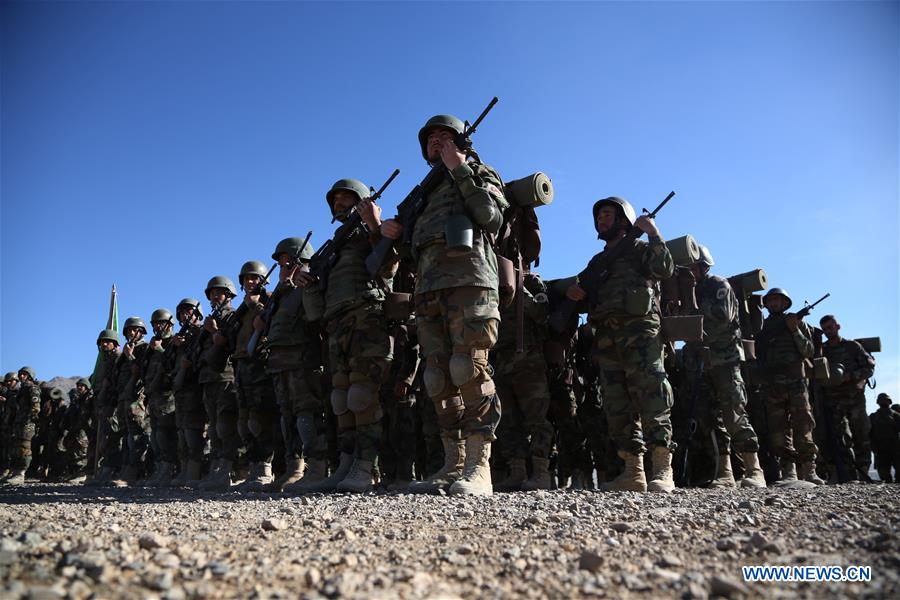 AFGHANISTAN-KABUL-MILITARY EXERCISE