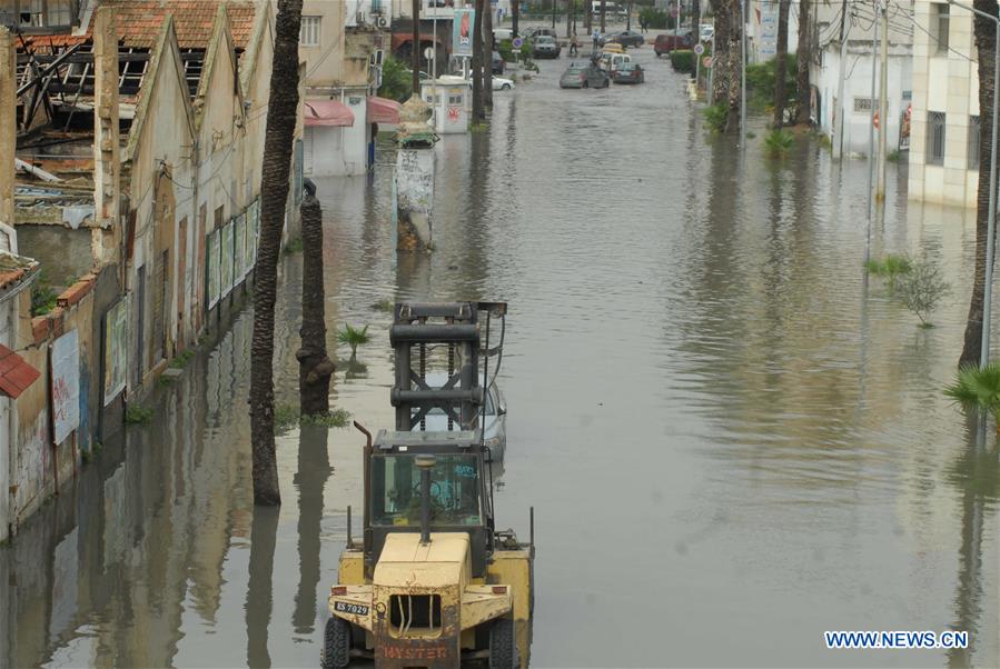 TUNISIA-TUNIS-FLOODS