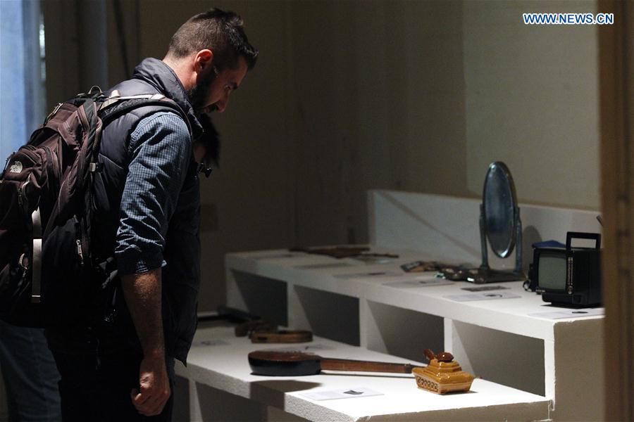 GREECE-ATHENS-EXHIBITION-REFUGEES