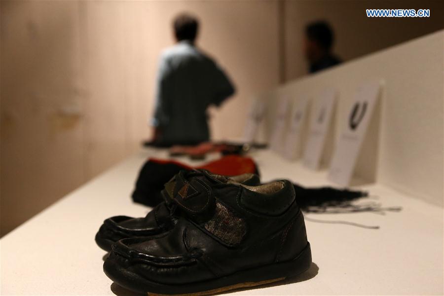 GREECE-ATHENS-EXHIBITION-REFUGEES