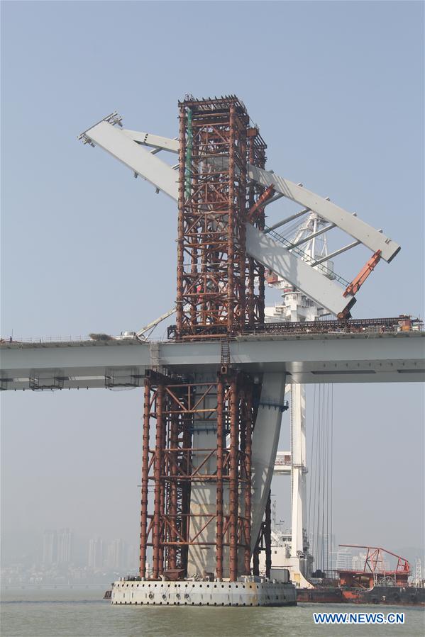 CHINA-HONG KONG-ZHUHAI-MACAO BRIDGE-CONSTRUCTION (CN)
