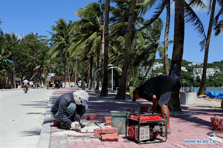 PHILIPPINES-BORACAY ISLAND-REHABILITATION