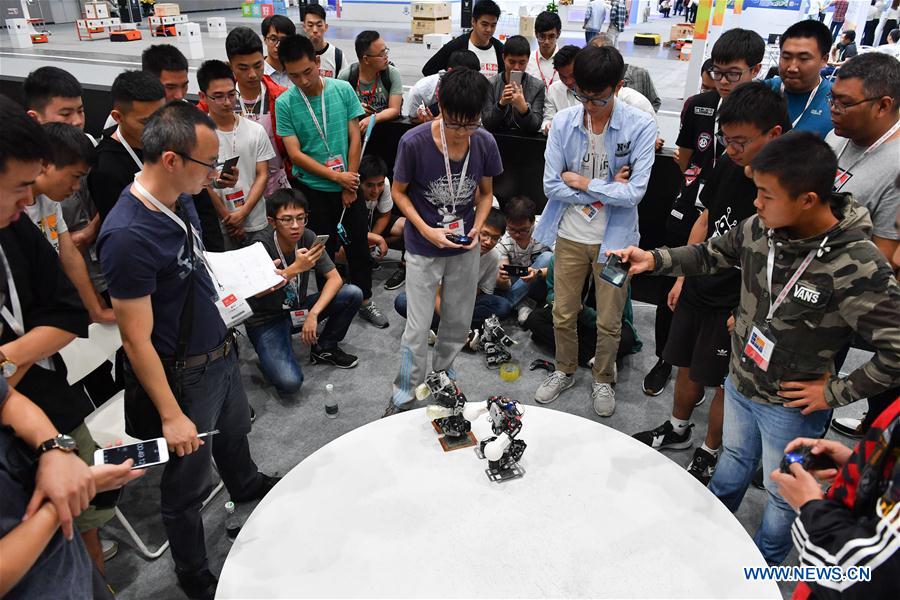CHINA-GUANGDONG-ROBOT AND ARTIFICIAL INTELLIGENCE COMPETITION-OPENING (CN)