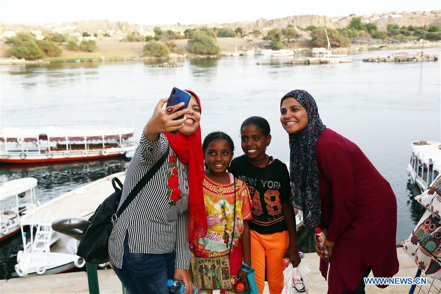 EGYPT-ASWAN-GHARB SOHEIL VILLAGE