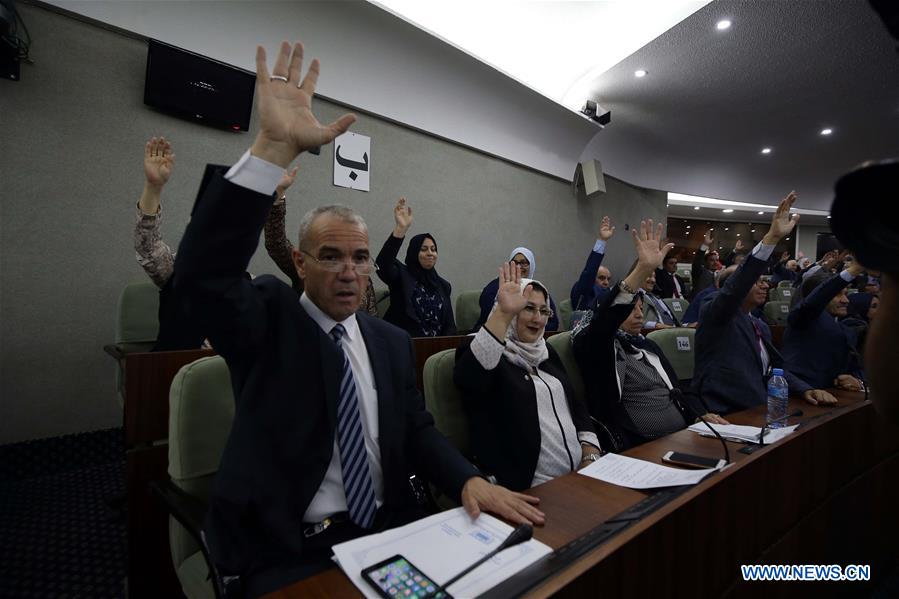 ALGERIA-ALGIERS-LOWER HOUSE-NEW SPEAKER
