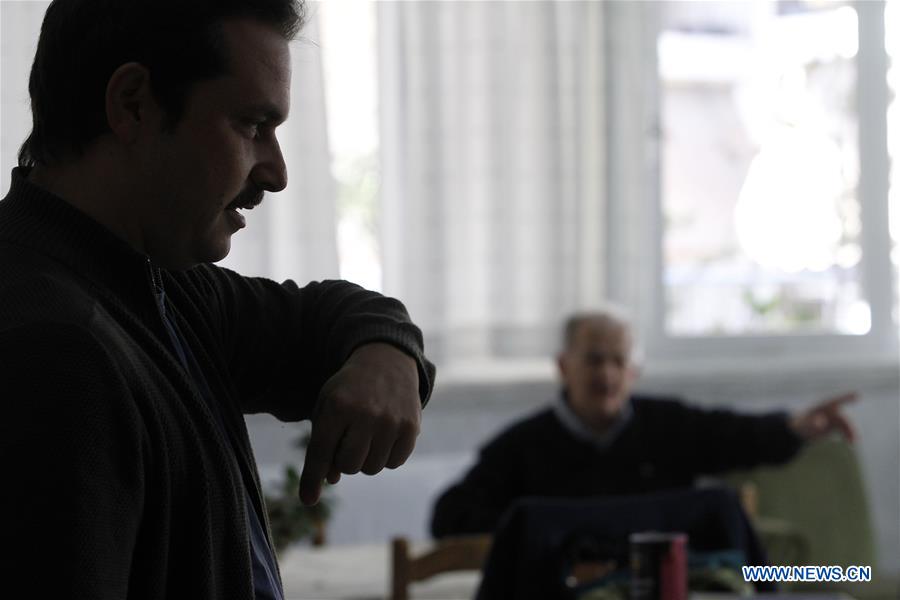 GREECE-ATHENS-NURSING HOMES-THEATRE